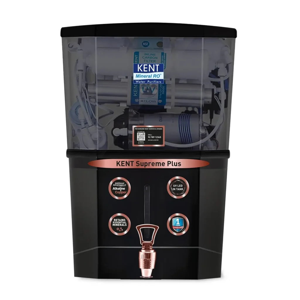 KENT Supreme Plus Alkaline + Copper RO Water Purifier