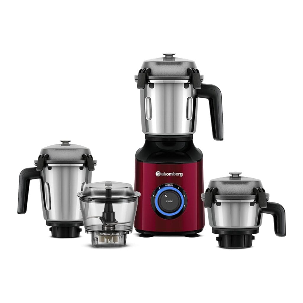 Atomberg Zenova Mixer Grinder With Intelligent BLDC Motor & 4 Jars included