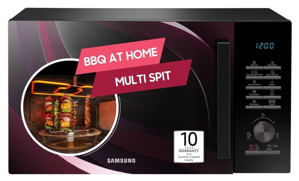 Samsung 28 L Slim Fry, Sensor Cook and Multi Split Convection Microwave Oven