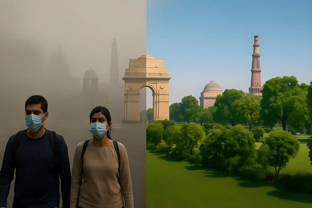 air pollution in delhi